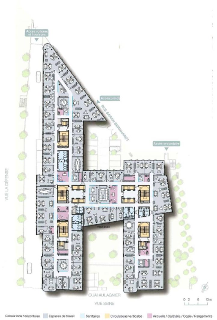 Bureau Asnières-sur-Seine 4802m² Location bureau Asnières-sur-Seine Hauts-de-Seine OLBUR2315599 33